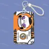 Set de tarjetas versión Q de Naruto Yuzhi tarjeta de comida estudiantil para el campus tarjeta de identificación de guardia de entrada para el autobús tarjeta de trabajo tarjeta de fábrica set de protección