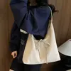 Bolsa de axila fosca de grande capacidade para mulheres, nova bolsa de ombro retrô da moda 2026, bolsa tote Maillard para o dia a dia