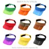 Moda Europea y Americana Sombrero de Copa Vacío Visera de Dopamina para Hombres y Mujeres Gorra de Béisbol Verano Nuevo Sombrero Transfronterizo Amazon K017