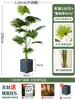 Palmera Areca Artificial Grande de Lujo de Gama Alta, Planta Verde, Árbol Falso, Planta de Bambú Cola de Fénix para Decoración de Paisajismo Tropical de Interiores