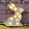 Luzes Decorativas de LED Ins Mickey Flamingo Luzes de Natal Decoração de Letras Luz Noturna Unicórnio Plástico Performance