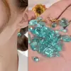 Mini Pendientes de Diamante de Página Completa Molde de Resina Corazón Geométrico Gota de Agua Luna Estrella de Cinco Puntas Molde de Silicona