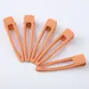 Pinza Sencilla de Verano sin Costuras para Mujer, Pinza de Pato para Flequillo, Pinza Lateral para Mechones Sueltos, Pinza Hueca de Gota de Agua