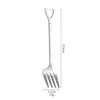 Pala Cuchara de Acero Inoxidable 304 Cuchara Pala para Sandía Engrosada Cuchara Pala para Helado Casera Cuchara para Postre de Verano