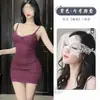 Vestido Puramente Sexy com Bojos e Alças para Mulheres, Design de Verão, Renda, Caimento Justo, Versátil, Saia que Molda o Quadril