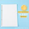 Cuaderno de espiral Cuaderno de hojas sueltas de PP Venta al por mayor A5B5A4A6 Volteable abatible Transfronterizo Cuaderno de líneas horizontales