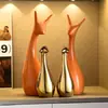 Enfeites para Decoração de Casa, Artesanato Moderno de Resina de Luxo Leve Estilo Europeu, Móveis para Sala de Estar, Hall de Entrada, Rack de TV, Bar