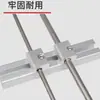 Braçadeira de Tubo de Liga de Alumínio Braçadeira de Tubo Leve Trilho Guia Linha de Gás de Laboratório 1/43/81/2 Braçadeira Fixa de Tubo de Aço Inoxidável Braçadeira de Tubo