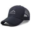 Sombrero para hombre primavera y verano gorra ligera deportes al aire libre parasol protector solar gorra de béisbol gorra de red para hombre de mediana edad gorra para el sol