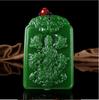 Colgante Pixiu de Imitación de Alta Calidad con Colgante de Jade Blanco de Mongolia Exterior, Joyería de Jade, Suministro de Regalos en Vivo