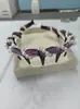 Faixa de Cabeça Pequena de Veludo com Pérolas para Mostrar o Rosto Nova Faixa Antiderrapante Especial para Lavar o Rosto Banda de Cabelo de Alto Padrão para Cabelo Solto Hair Grotto