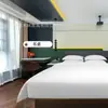 Muebles de Hotel Meixiaju Habitación Estándar Juego Completo Bed & Breakfast Hotel Caja de Cama Gabinete de Té Juego Completo Fábrica de Muebles Fijos