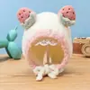 Gorro para bebé otoño e invierno súper lindo cálido de felpa para bebé niño niña tejido a prueba de viento gorro tipo beanie para niño pequeño moda