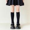 Calcetines para niños verano medias delgadas de terciopelo color caramelo lindos calcetines hasta la pantorrilla para bebé niña venta al por mayor de fábrica