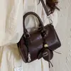 Bolsa de Mão Retrô Feminina 2026 Nova Verão Popular Moda Bolsa de Ombro para o Trabalho Crossbody Boston Bolsa Almofada