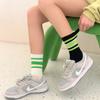 Otoño e Invierno Algodón Peinado Cómodos Calcetines de Mujer Estilo Japonés Coloridos Calcetines de Media Caña Sin Costuras Modernos Deportivos de Rizo