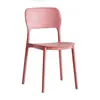 Silla de comedor nórdica sencilla, silla de ocio, silla para el hogar, taburete, silla para adultos, silla con respaldo grueso, silla de plástico, silla para exteriores