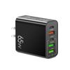 Venta al por mayor transfronteriza 65W cargador de teléfono móvil 5V3.1A PD 3USB cabezal de carga de viaje multipuerto adaptador de teléfono móvil