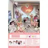 Decoración de propuesta interior de hotel para el Día de San Valentín Letrero de pie de Crayon Shin-chan Tablero KT Ambiente de confesión Tablero KT de confesión