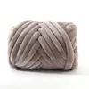 Hilo de Lana Grueso de 3 cm Hilado en Núcleo de Terciopelo Hecho a Mano para Mantas, Bolsos, Cojines, Camas para Mascotas Gatos - Bricolaje Islandés Transfronterizo