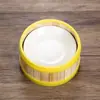Cozedor a Vapor de Bambu Comercial Cantonês Dim Sum Estilo Hong Kong Prato de Cerâmica Bolinhos de Camarão Pés de Galinha Xiaolongbao Cozedor de Bolinhos Tecelagem de Bambu