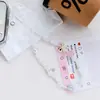 Lanyard Original para Teléfono con Lazo de Corazón Cadena de Cuentas Hecha a Mano Cadena para Teléfono Colgante DIY Encanto para Bolsa de Cámara CCD