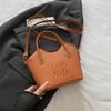 Bolso de Hombro Nuevo Verano 2025, Bolso Cubo de Alta Gama, Bolso de Mano para Vacaciones, Cesta de Verduras, Bolso Casual de Gran Capacidad para Viajes Diarios