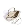 Bolso de Mano de Cuero de Vaca de Primera Capa de Nicho de Alta Gama, Bolso de Mujer Estilo Coreano, Bolso Tipo Bowling, Bolso Cruzado de Cuero Genuino para Viajes