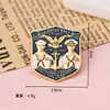 Broche de Moeda Comemorativa do 250º Aniversário Americano Pedra Preciosa Coleção Criativa Insígnia de Presente Acessórios DIY