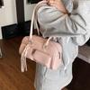 Bolsa de grande capacidade para viajante feminina 2025 nova bolsa de ombro único com axila e combinação de alta qualidade bolsa Boston portátil