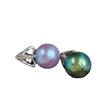 Colgante de perla blanca australiana Shijia de imitación Zhenduo Ma 616, redonda, de grano grande y fuerte luz, de 14 mm, con perla de Tahití