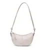 Bolsa transversal moderna e simples para o dia a dia de mulheres, nova bolsa de ombro casual e única estilo Ins 2026, bolsa de bolinho de alta estética e tendência