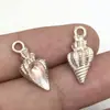 Set de Caracoles y Estrellas Marinas de Dibujos Animados Accesorios de Joyería de Aleación Esmaltada para Bricolaje Llavero Transfronterizo Colgante para Pulsera