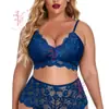 Ropa Interior Sexy Europea y Americana Tease Sin Quitar Entrepierna Abierta Encanto de Pasión para Gorditas Encaje Transparente Medianoche Pijama Sexy