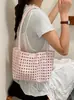Yuezi 2026 Bolso Casual Grande de Verano Nuevo, Bolso de Hombro tipo Tote Versátil Simple con Lunares