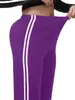 Conjunto de Duas Peças de Jaqueta Longa com Zíper Colorida Contrastante Preto e Branco Elástica Slim Fit Roupa Esportiva ao Ar Livre para Yoga Conjunto de Yoga Feminino