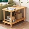 Mesa pequena sofá mesa lateral casa móvel sofá mesa lateral quarto bedside rack de armazenamento casa de aluguel simples