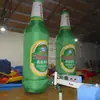 Modelo inflable de botella de simulación para exteriores modelo de frasco de plástico inflable con superficie de Oxford modelo inflable engrosado de 2 m