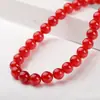 Acessórios de Contas Soltas de Ágata Multicolorida Natural Grau 7A Contas Tambor Pulseira DIY Pulseira Contas Redondas Acessórios de Joias Semi-Acabados