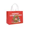 Bolsa Tote Halloween Colorida Estampada Personalizada Sacola Não Tecida Embalagem de Presente para Festa Bolsa de Presente de Natal Personalizada Atacado