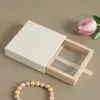 Caja de joyería de película de PE impresa para anillos, pulseras, caja extraíble para colgantes, collares, accesorios de arte de uñas y caja de embalaje para joyería