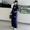 Conjunto de dos piezas para niña, camiseta de verano de algodón peinado clase A de manga corta con cuello redondo y estampado, pantalón ancho para uso individual