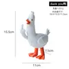Amazon Transfronterizo Nuevo Lindo Pollo Dedo Medio Artesanía de Resina Estatua de Animal Decorativa Decoración para el Hogar Sala de Estar