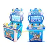 Equipo de Entretenimiento de Sala de Juegos, Máquina de Juego de Percusión, Parque Infantil, Máquina de Juego con Monedas Jedi Gun King, Máquina de Pesca para Dos Jugadores