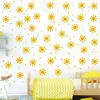 Habitación infantil transfronteriza autoadhesiva pared de dormitorio guardería pegatinas decorativas lindo dibujo animado sol educación temprana pegatinas de pared pintura