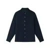 Camisa de Lino Tencel Lenzing para Mujer, Cárdigan Abotonado Fluido para Primavera y Verano, Camisa Casual Ligera de Manga Larga de Lyocell