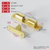 Pestillo de Aleación de Zinc para Puerta de Gabinete Push-To-Open, Succión para Puerta de Armario Mueble, Mecanismo de Resorte Invisible Ajustable para Almacenamiento