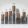 Frasco de Vidro Preto para Perfume 3ml5ml10ml15ml Frasco de Perfume com Contas Borrifador de Perfume de Alta Qualidade