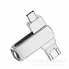 Comercio Exterior Transfronterizo Aplicable Teléfono Móvil Apple Android Unidad Flash USB Cuatro en Uno Tipo-C Unidad Flash USB para Teléfono Móvil Gran Capacidad 1Tb 2Tb