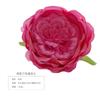 Simulación Cabeza de Rosa Austin Decoración de Boda Flor de Camino Pared de Flores Arco Flor de Seda Flor Artificial Flor Falsa Fondo Pared Roja de Internet